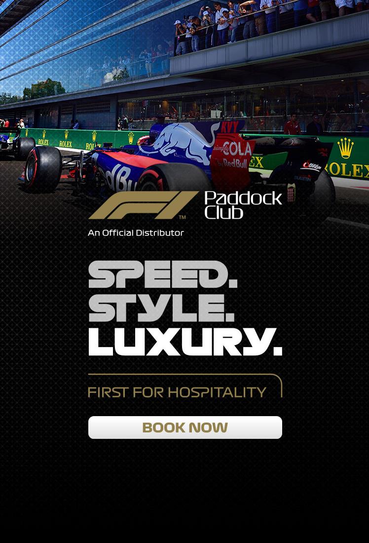 F1 Paddock Club - Grand Prix Tours